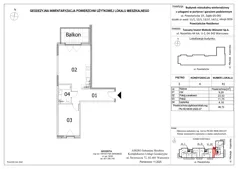 2 pokoje, mieszkanie 48,72 m², piętro 3, oferta nr M41, Powstańców Residence, Ząbki, ul. Powstańców 19