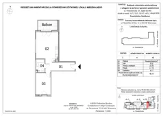 2 pokoje, mieszkanie 48,73 m², piętro 4, oferta nr M45, Powstańców Residence, Ząbki, ul. Powstańców 19