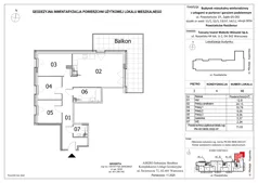 4 pokoje, mieszkanie 71,63 m², piętro 4, oferta nr M48, Powstańców Residence, Ząbki, ul. Powstańców 19