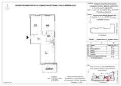 3 pokoje, mieszkanie 57,90 m², piętro 2, oferta nr M26, Powstańców Residence, Ząbki, ul. Powstańców 19
