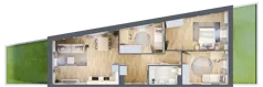 4 pokoje, mieszkanie 73,77 m², parter, oferta nr LBK1M03, Lipa Piotrowska, Wrocław, Lipa Piotrowska, Psie Pole, ul. Szałwiowa 6