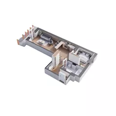 2 pokoje, mieszkanie 57,97 m², piętro 4, oferta nr B4.10, Rezydencja Ogród Saski, Lublin, Wieniawa, ul. Wieniawska 7/Jasna 7