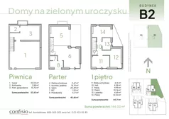 Dom 144,00 m², oferta nr B2, Domy na Zielonym Uroczysku, Kraków, Dębniki, Skotniki, ul. Generała Jana Karcza