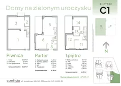 Dom 147,09 m², oferta nr C1, Domy na Zielonym Uroczysku, Kraków, Dębniki, Skotniki, ul. Generała Jana Karcza