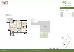 4 pokoje, mieszkanie 59,32 m², piętro 3, oferta nr C21, Wzgórze Gustawa, Kraków, Wzgórza Krzesławickie, Zesławice, ul. Gustawa Morcinka