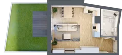 1 pokój, apartament inwestycyjny 31,89 m², piętro 2, oferta nr MN31, Apartamenty Wypoczynkowa, Jastrzębia Góra, ul. Wypoczynkowa