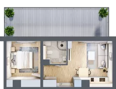 2 pokoje, apartament inwestycyjny 31,78 m², piętro 3, oferta nr MN58, Apartamenty Wypoczynkowa, Jastrzębia Góra, ul. Wypoczynkowa