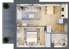 2 pokoje, apartament inwestycyjny 38,71 m², piętro 1, oferta nr MN25, Apartamenty Wypoczynkowa, Jastrzębia Góra, ul. Wypoczynkowa