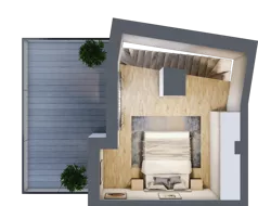 2 pokoje, apartament inwestycyjny 47,95 m², piętro 3, oferta nr MN63, Apartamenty Wypoczynkowa, Jastrzębia Góra, ul. Wypoczynkowa