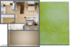 Dom 122,21 m², oferta nr D1, Majewska Domy, Warszawa, Białołęka, Brzeziny, ul. Włady Majewskiej