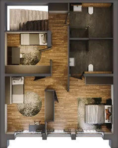 Dom 107,62 m², oferta nr 4, Zielony Zakątek, Minoga