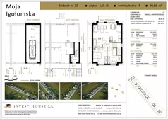 3 pokoje, mieszkanie 60,27 m², piętro 1, oferta nr D12-M20/B, Moja Igołomska - mieszkania , Kraków, Nowa Huta, Ruszcza, ul. Igołomska 59
