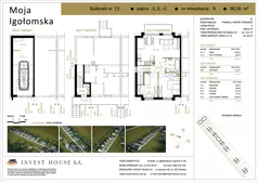 3 pokoje, mieszkanie 60,27 m², piętro 1, oferta nr D13-M22/B, Moja Igołomska - mieszkania , Kraków, Nowa Huta, Ruszcza, ul. Igołomska 59