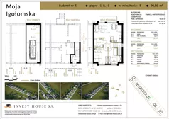 3 pokoje, mieszkanie 60,27 m², piętro 1, oferta nr D5-M10/B, Moja Igołomska - mieszkania , Kraków, Nowa Huta, Ruszcza, ul. Igołomska 59