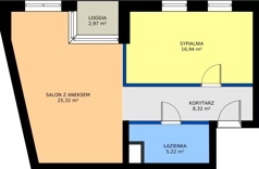 2 pokoje, apartament 55,80 m², piętro 3, oferta nr WS-B1-LM-M.3.14, Wilda Story, Poznań, Wilda, Wilda, ul. 28 Czerwca 1956 r. 156