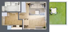 1 pokój, mieszkanie 27,63 m², parter, oferta nr BA0011, Stilla, Warszawa, Włochy, Raków, ul. Fajansowa 5