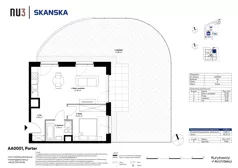 2 pokoje, mieszkanie 41,42 m², parter, oferta nr AA0001, NU3 Warszawa Wola, Warszawa, Wola, Czyste, ul. Kolejowa
