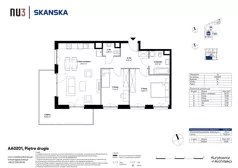 3 pokoje, mieszkanie 71,50 m², piętro 2, oferta nr AA0201, NU3 Warszawa Wola, Warszawa, Wola, Czyste, ul. Kolejowa