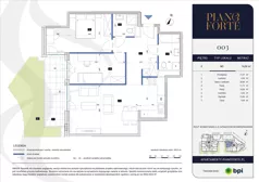 3 pokoje, apartament 74,04 m², parter, oferta nr PF-M-00.003, PianoForte, Warszawa, Mokotów, Sielce, ul. Zajączkowska 3