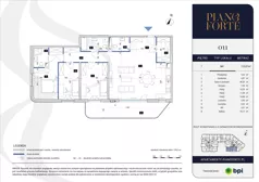 4 pokoje, apartament 112,07 m², piętro 1, oferta nr PF-M-01.011, PianoForte, Warszawa, Mokotów, Sielce, ul. Zajączkowska 3