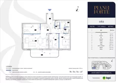 4 pokoje, apartament 85,49 m², piętro 1, oferta nr PF-M-01.061, PianoForte, Warszawa, Mokotów, Sielce, ul. Zajączkowska 3