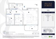 3 pokoje, apartament 74,69 m², piętro 1, oferta nr PF-M-01.062, PianoForte, Warszawa, Mokotów, Sielce, ul. Zajączkowska 3