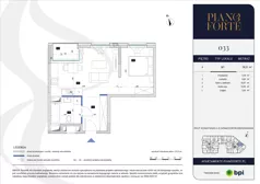 1 pokój, mieszkanie 38,51 m², piętro 4, oferta nr PF-M-04.033, PianoForte, Warszawa, Mokotów, Sielce, ul. Zajączkowska 3