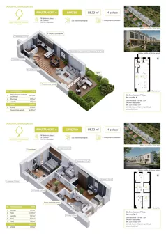 Dom 88,32 m², oferta nr 6, Ogrody Czarnuszki BIS, Warszawa, Wawer, Nadwiśle, ul. Celulozy