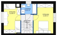 Dom 82,45 m², oferta nr C2, Tyniecka, Kraków, Dębniki, Kostrze, ul. Tyniecka 167