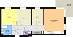 4 pokoje, mieszkanie 79,67 m², piętro 2, oferta nr 3/M10, Cukrownia Apartamenty - Etap III, Szczecin, Zachód, Gumieńce, ul. Floriana Krygiera