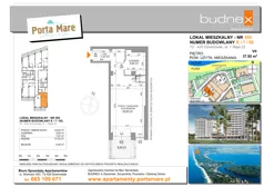 1 pokój, apartament 37,92 m², piętro 7, oferta nr 555, Porta Mare Wellness & Spa, Dziwnówek, ul. Wolności