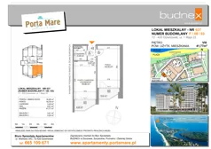 2 pokoje, apartament 41,77 m², piętro 8, oferta nr 637, Porta Mare Wellness & Spa, Dziwnówek, ul. Wolności