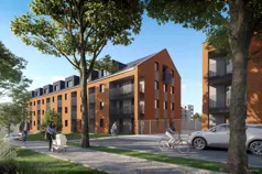 2 pokoje, mieszkanie 43,74 m², parter, oferta nr B4, Garbarska Urban Koncept, Lublin, Bronowice, Bronowice, ul. Garbarska