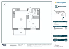 3 pokoje, mieszkanie 96,75 m², piętro 9, oferta nr F/167, Kusocińskiego budynek B, Gdańsk, Piecki-Migowo, Morena, ul. Kusocińskiego