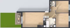3 pokoje, mieszkanie 71,00 m², piętro 1, oferta nr E/50, Kusocińskiego budynek B, Gdańsk, Piecki-Migowo, Morena, ul. Kusocińskiego