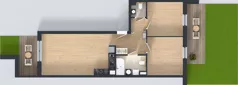 3 pokoje, mieszkanie 67,84 m², parter, oferta nr E/46, Kusocińskiego budynek B, Gdańsk, Piecki-Migowo, Morena, ul. Kusocińskiego
