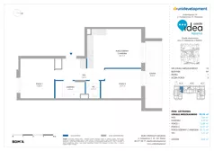 3 pokoje, mieszkanie 58,36 m², piętro 1, oferta nr 6A/10, Osiedle Idea - Aquarius, Radom, Wacyn, ul. Listopadowa