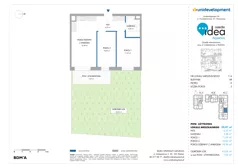 3 pokoje, mieszkanie 50,87 m², parter, oferta nr 6B/114, Osiedle Idea - Aquarius, Radom, Wacyn, ul. Listopadowa