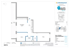 3 pokoje, mieszkanie 64,24 m², piętro 1, oferta nr 6A/32, Osiedle Idea - Aquarius, Radom, Wacyn, ul. Listopadowa