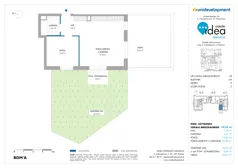 2 pokoje, mieszkanie 50,85 m², parter, oferta nr 6A/48, Osiedle Idea - Aquarius, Radom, Wacyn, ul. Listopadowa
