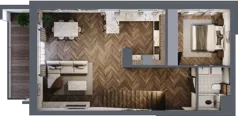 2 pokoje, mieszkanie 117,99 m², piętro 3, oferta nr D-03-20, Nobilis, Toruń, Na Skarpie, ul. Przy Skarpie 10D