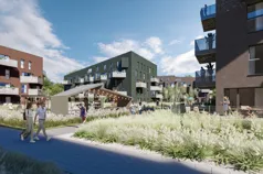 2 pokoje, mieszkanie 34,55 m², parter, oferta nr A03, Osiedle Hierowskiego, Katowice, Kostuchna, Kostuchna, ul. Zdzisława Hierowskiego 20