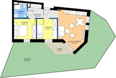 3 pokoje, mieszkanie 50,75 m², parter, oferta nr B07, Osiedle Hierowskiego, Katowice, Kostuchna, Kostuchna, ul. Zdzisława Hierowskiego 20