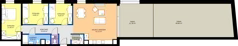 3 pokoje, mieszkanie 81,74 m², piętro 5, oferta nr B46, Osiedle Hierowskiego, Katowice, Kostuchna, Kostuchna, ul. Zdzisława Hierowskiego 20