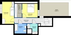 5 pokoi, mieszkanie 111,96 m², piętro 2, oferta nr A3-02.03, Sarnie Osiedle, Bielsko-Biała, Stare Bielsko, ul. Krecia