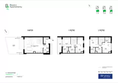 Dom 118,92 m², oferta nr D2, Bluszcz Apartamenty II - domy, Kraków, Podgórze,  ul. Goszczyńskiego