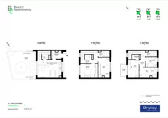 Dom 127,27 m², oferta nr D3, Bluszcz Apartamenty II - domy, Kraków, Podgórze,  ul. Goszczyńskiego