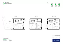 Dom 127,27 m², oferta nr D3, Bluszcz Apartamenty II - domy, Kraków, Podgórze,  ul. Goszczyńskiego