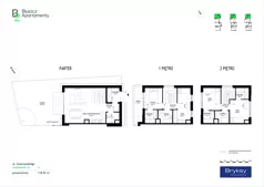 Dom 118,92 m², oferta nr D4, Bluszcz Apartamenty II - domy, Kraków, Podgórze,  ul. Goszczyńskiego