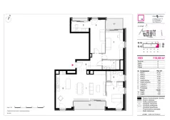 4 pokoje, mieszkanie 116,08 m², piętro 6, oferta nr H93, 19. Dzielnica V etap, Warszawa, Wola, Czyste, ul. Kolejowa/Przyokopowa